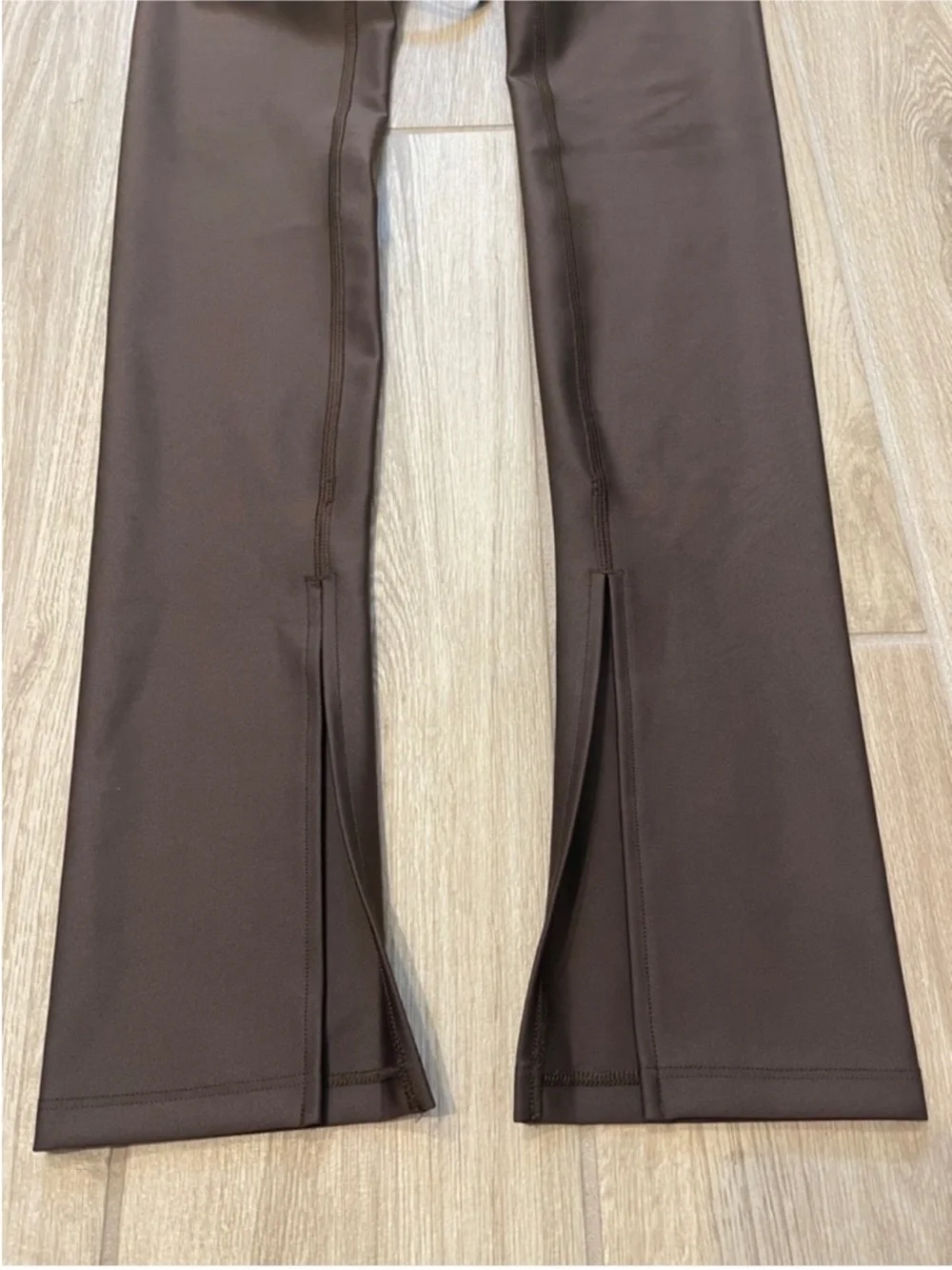 Alo Yoga Airlift Disco Daze Onesie Flare Jumpsuit Espresso 32